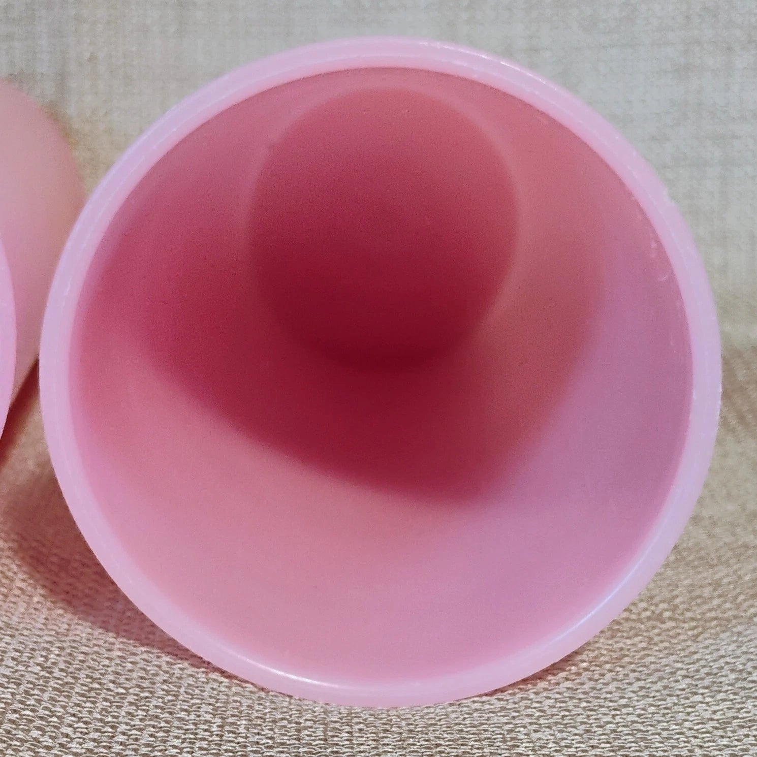3 1970's Vintage Tupperware pink pastel tumblers 16 oz 107-17 & 107-19 cups | eBay