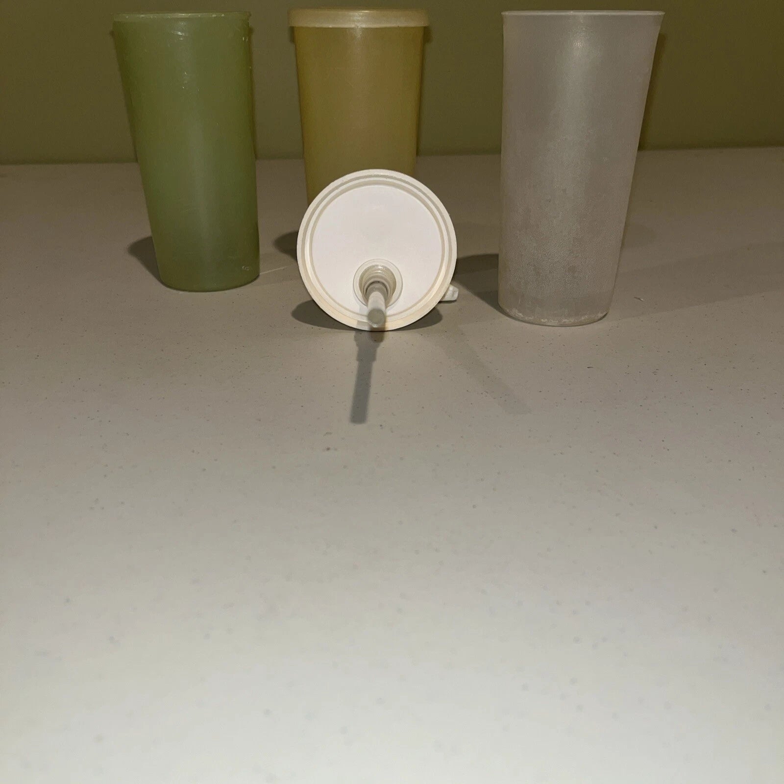 Vintage Tupperware Cups 6 OUNCE PASTEL JUICE #117 & #1329 lot of 3 | eBay