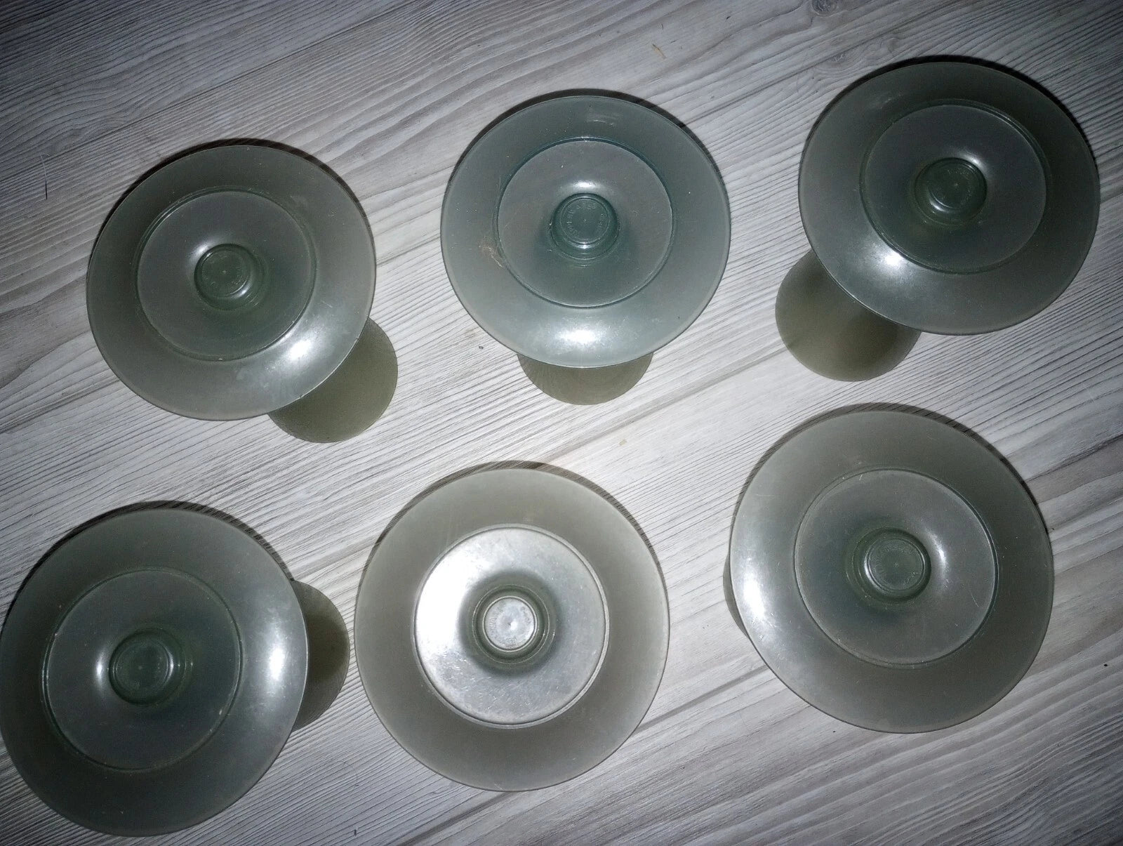 TheGudStuff: Vtg Tupperware 754-7 Grey Dessert Parfait Cup Set of 6 *NO LIDS* | eBay