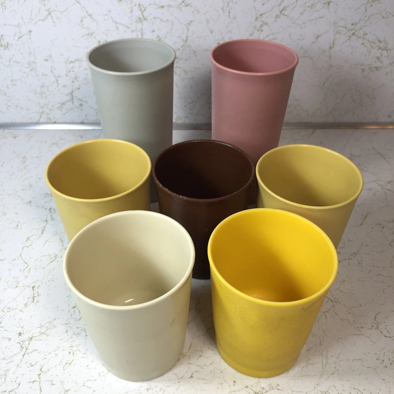 Lot of 7 Tupperware Juice Cups Tumblers 5 #1251 - 6 oz. & 2 #116 - 9 oz | eBay