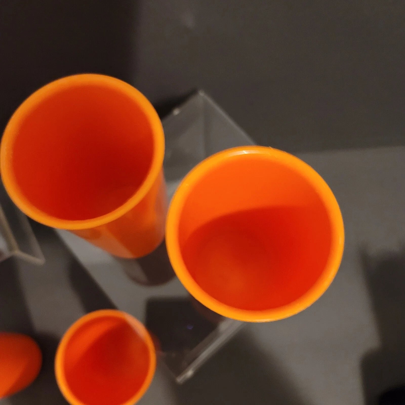 Vtg Tupperware 6 oz. Kids Juice Cups Tumblers #117-30 Set Of 6 Harvest Orange | eBay