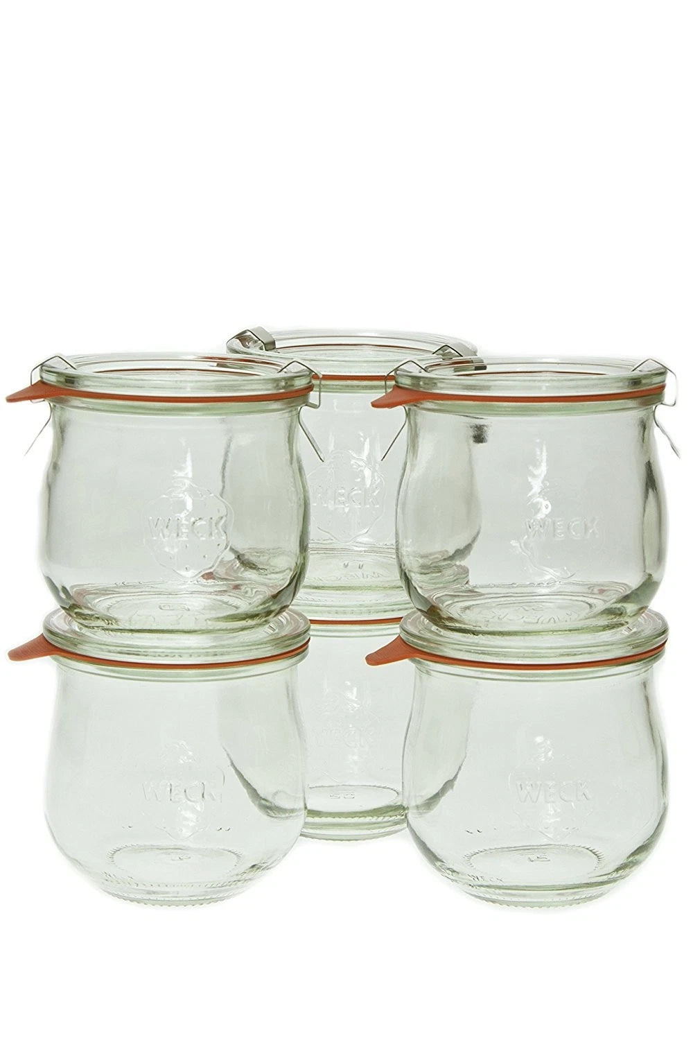 Weck 746 1/5 Liter Tulip Jar, 12.5 Oz - Set Of 6 | eBay