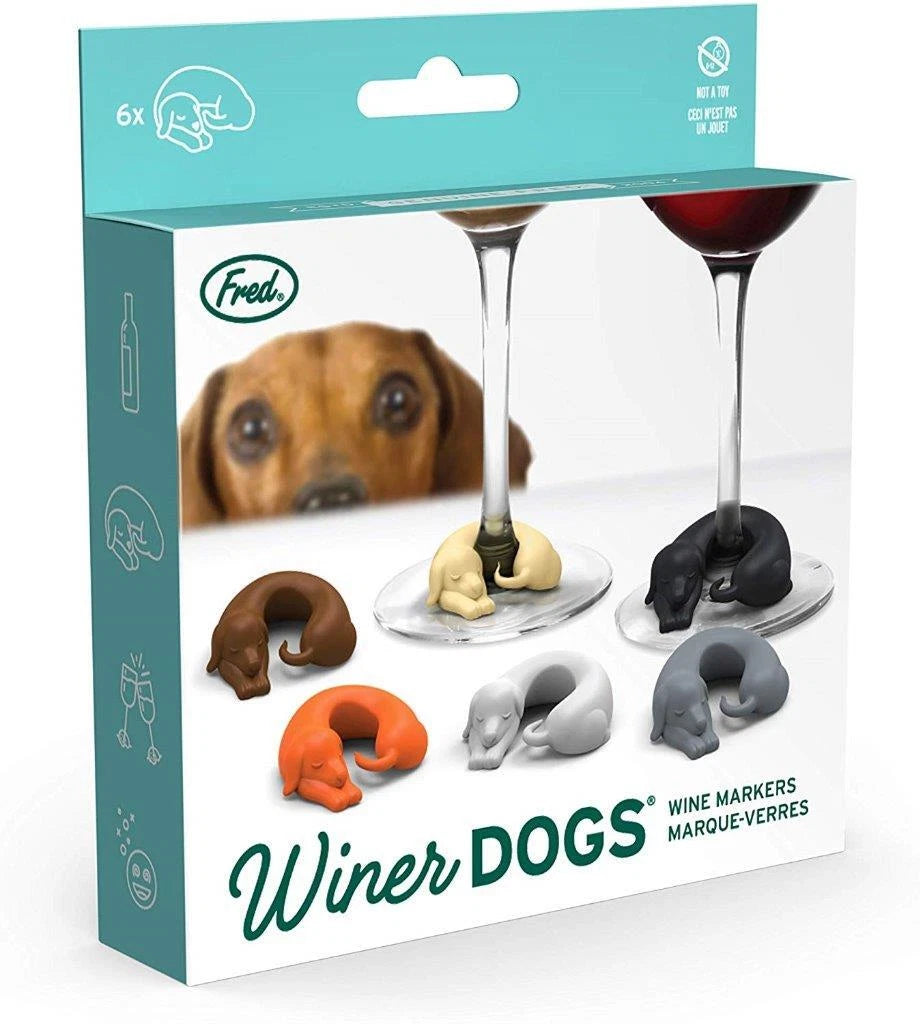 Fred WINER DOGS Dachshund Dog Drink Markers, Set of 6 | eBay