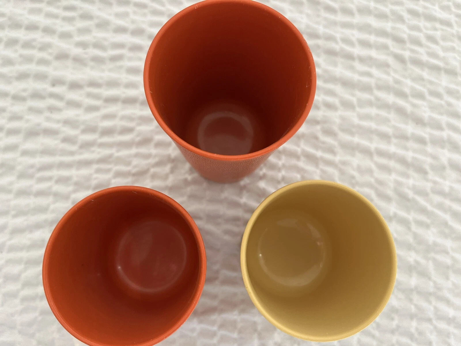 *Vintage Lot of 3 Tupperware Harvest Colors Tumblers #1251 & #1320* | eBay