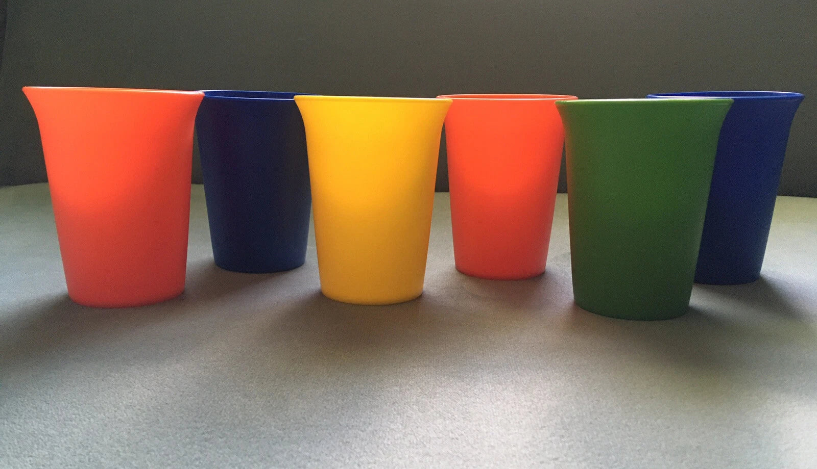Vintage Tupperware Kids Bell Tumblers Nesting Juice Cups #109 Lot of 6 | eBay