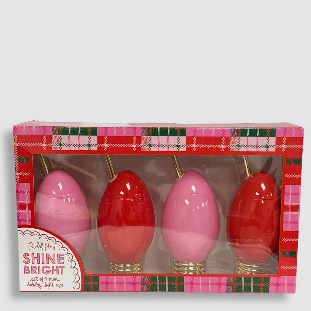 $37 Packed Party Red Pink Holiday Mini Light 4-Pack Drinking Cup 12 oz. | eBay