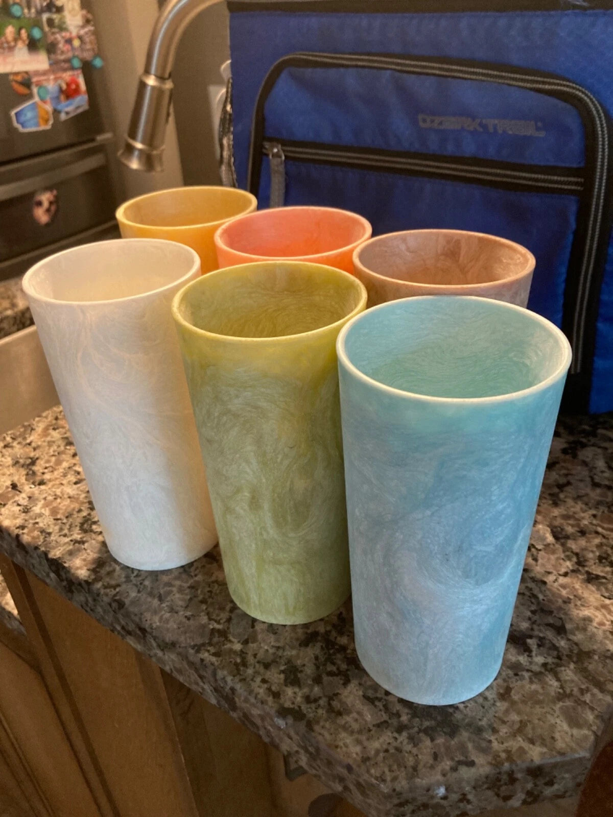 Brand New, Rare Crestwood Foam Insulated Tumblers Set of 6 Made In USA | eBay