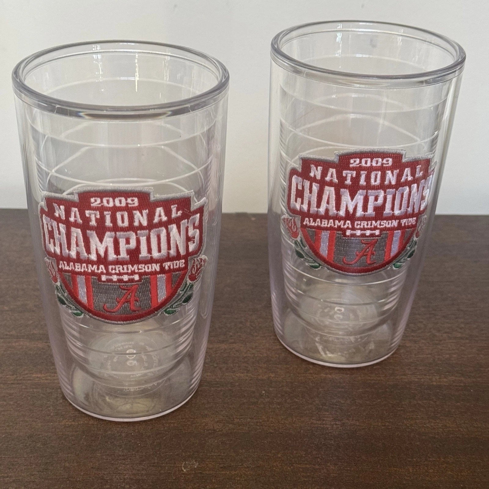 Tervis Tumblers Alabama 2009 National Champions 2 Insulated Cups 16 Oz Roll Tide | eBay
