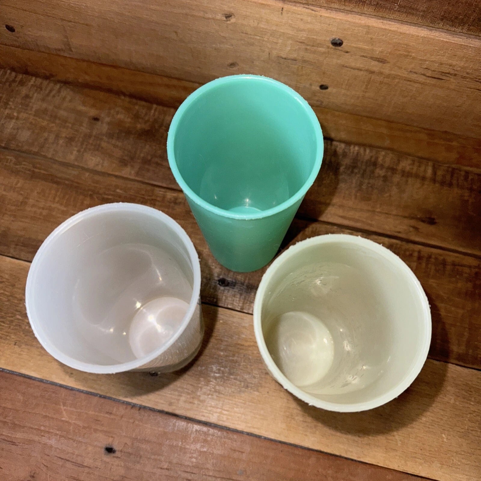 Lot of 5 Vintage TUPPERWARE #107 & #117 Pastel TUMBLERS (3) 16 Oz - (2) 6 Oz | eBay