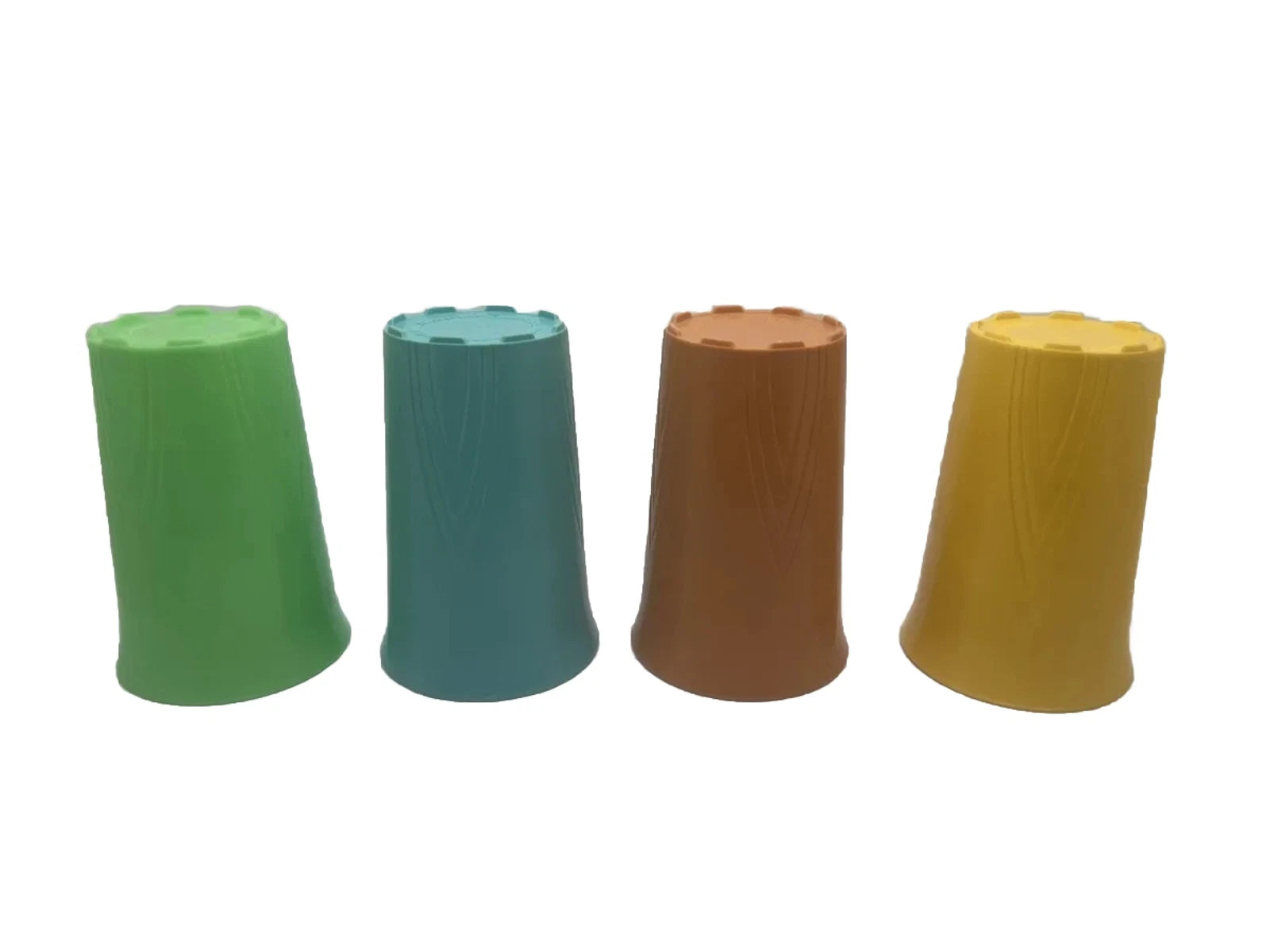 4 Stanley Home Products Vintage Cups Juice Stackable Child’s Assorted Colors | eBay