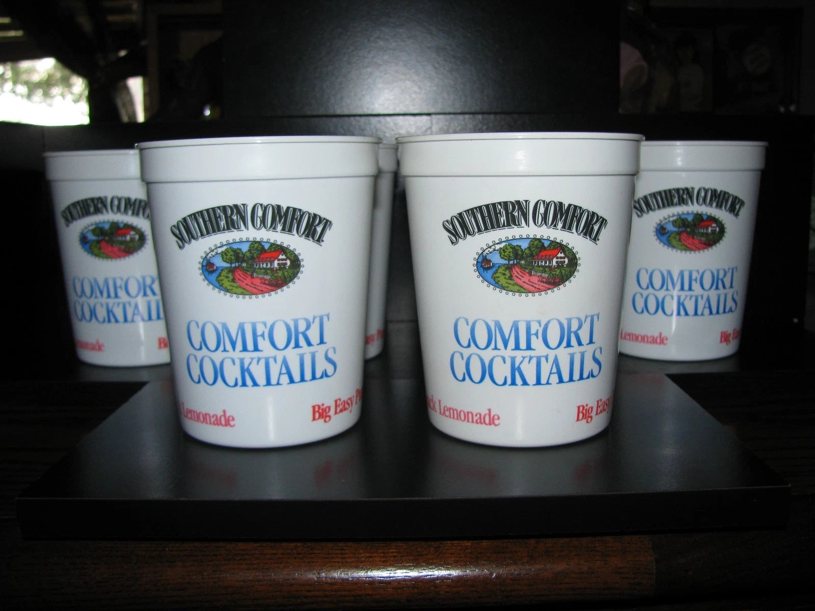 Vintage RARE - SOUTHERN COMFORT Set of (6) Plastic Cocktail Cups!! 1992 | eBay