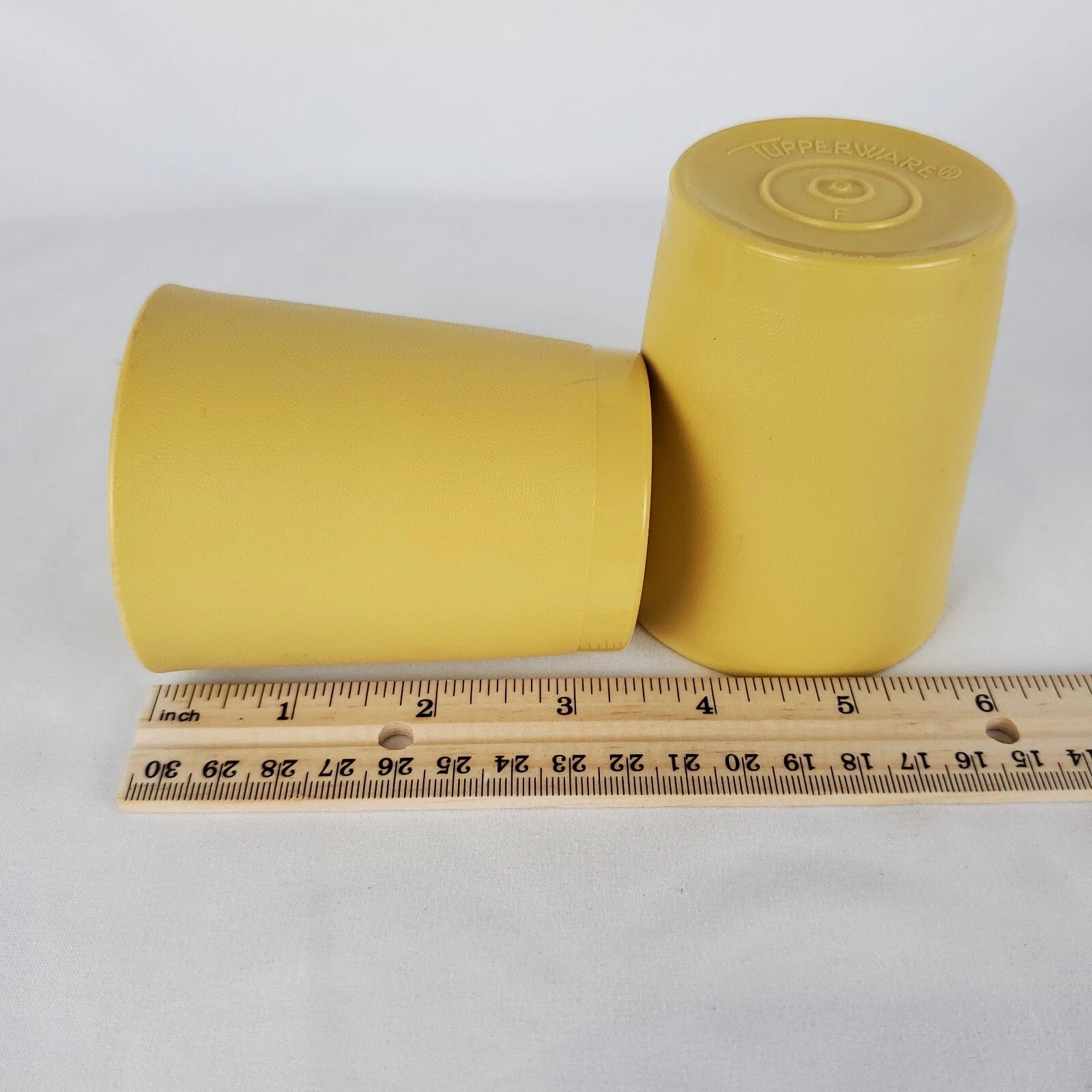 Tupperware Cup Tumblers Small 6 oz Juice #1251 Harvest Gold Vintage 70s | eBay