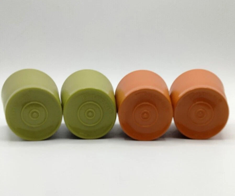 Vintage 4 Piece Tupperware 6 oz Nesting Tumbler Cup Set Autumn Harvest Colors | eBay