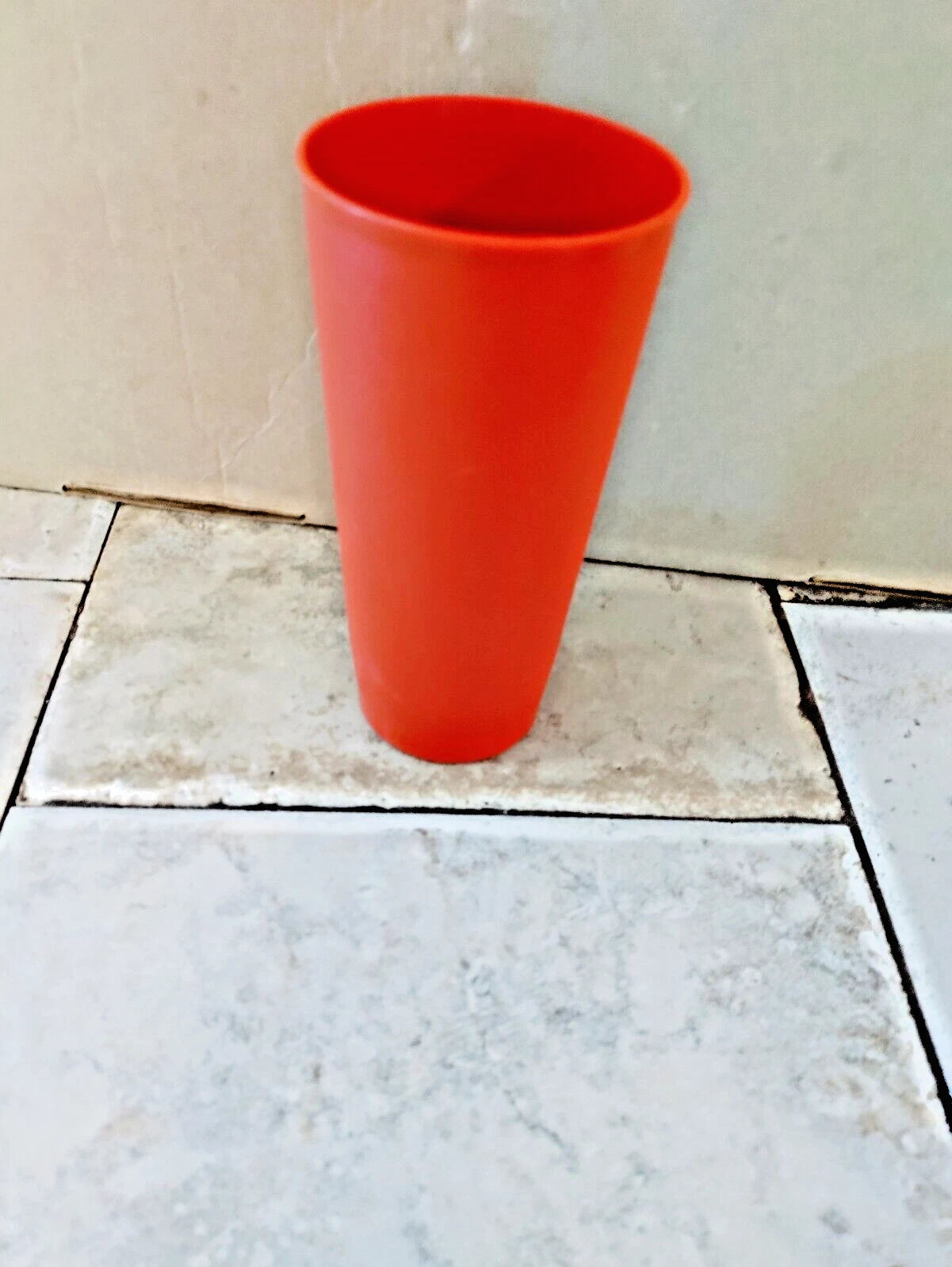TUPPERWARE 6 1/2" RUST TUMBLER 1341 | eBay