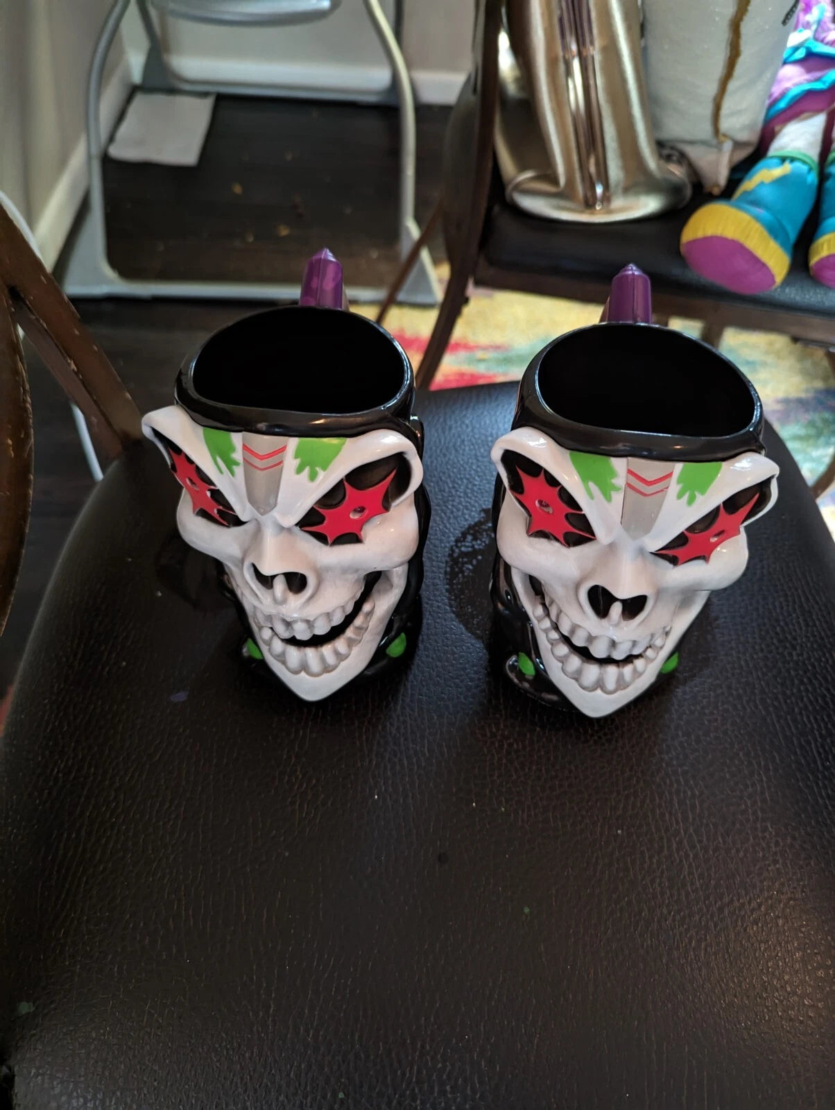 Monster Jam Grave Digger Truck 6” Plastic Light up Cup Mug Stein (2) Halloween | eBay