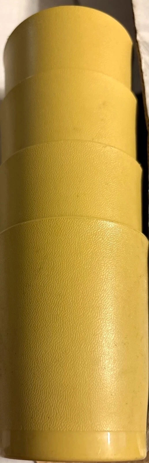 Tupperware 6 Oz Kids Juice Harvest Gold 4 Tumblers Cups Vintage #1251 USA Made | eBay