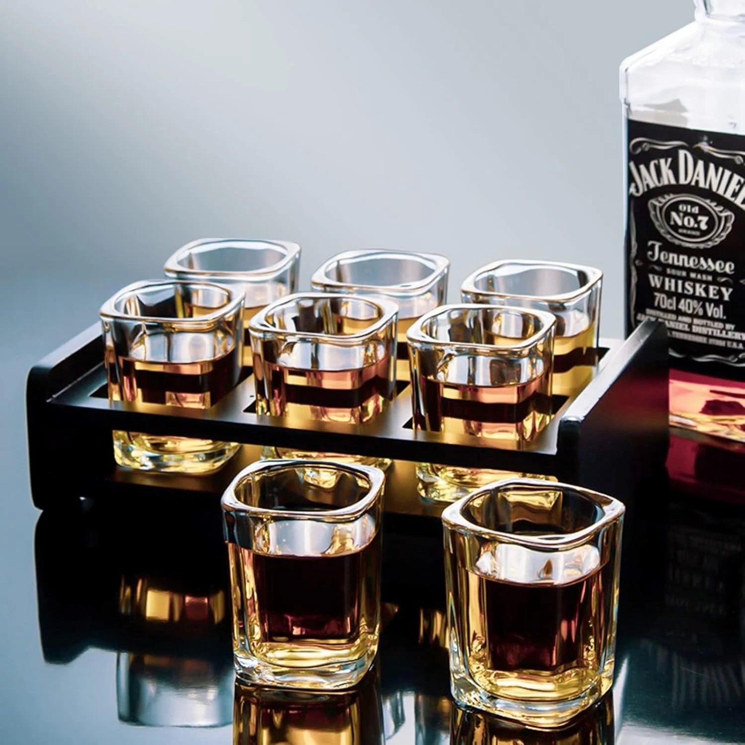 30 Pack Heavy Base Shot Glasses Bulk Vivimee 2.2 oz Square Shot Glasses Set C... | eBay