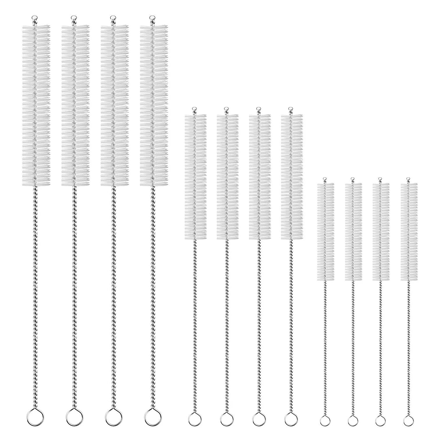 Extra Long 12 Pieces Drinking Straw Cleaning Brush Kit 12 Inches 10 Inches And 8 | eBay
