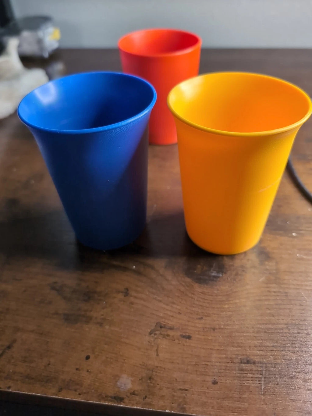 Vtg Tupperware 125 Kids Juice Cup 6oz Tumbler Harvest Autumn Color Set of 9 | eBay