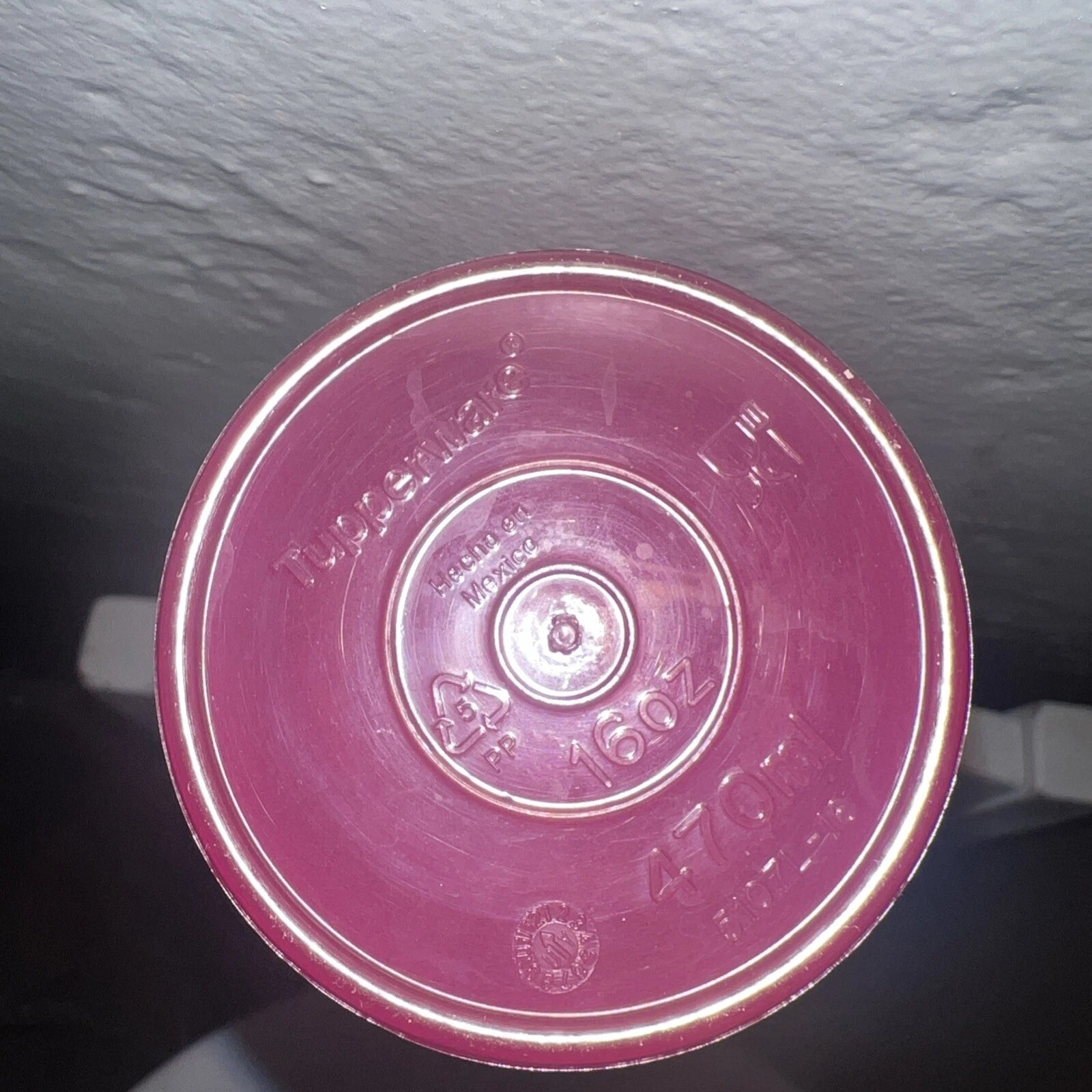 4 Tupperware 16oz Stacking Tumblers 470 - Raspberry | eBay