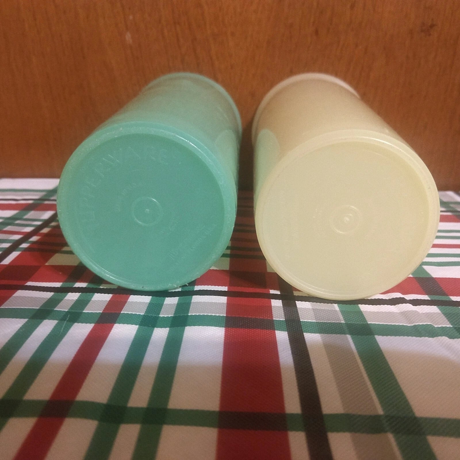 Vintage Tupperware Colorful Plastic Cups 6.5" Lot of 4 | eBay