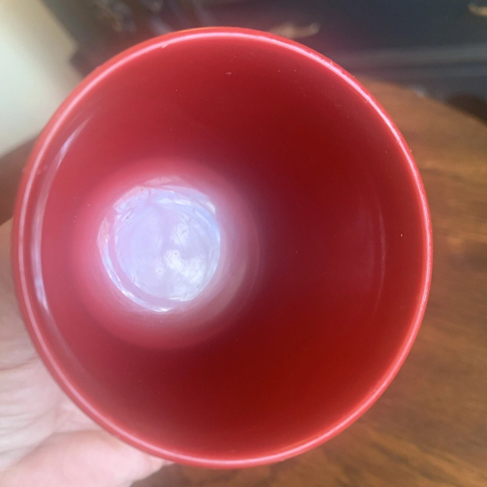 Vintage Tupperware 1251 Red Tumbler Cup Set Of 4 Made In USA | eBay