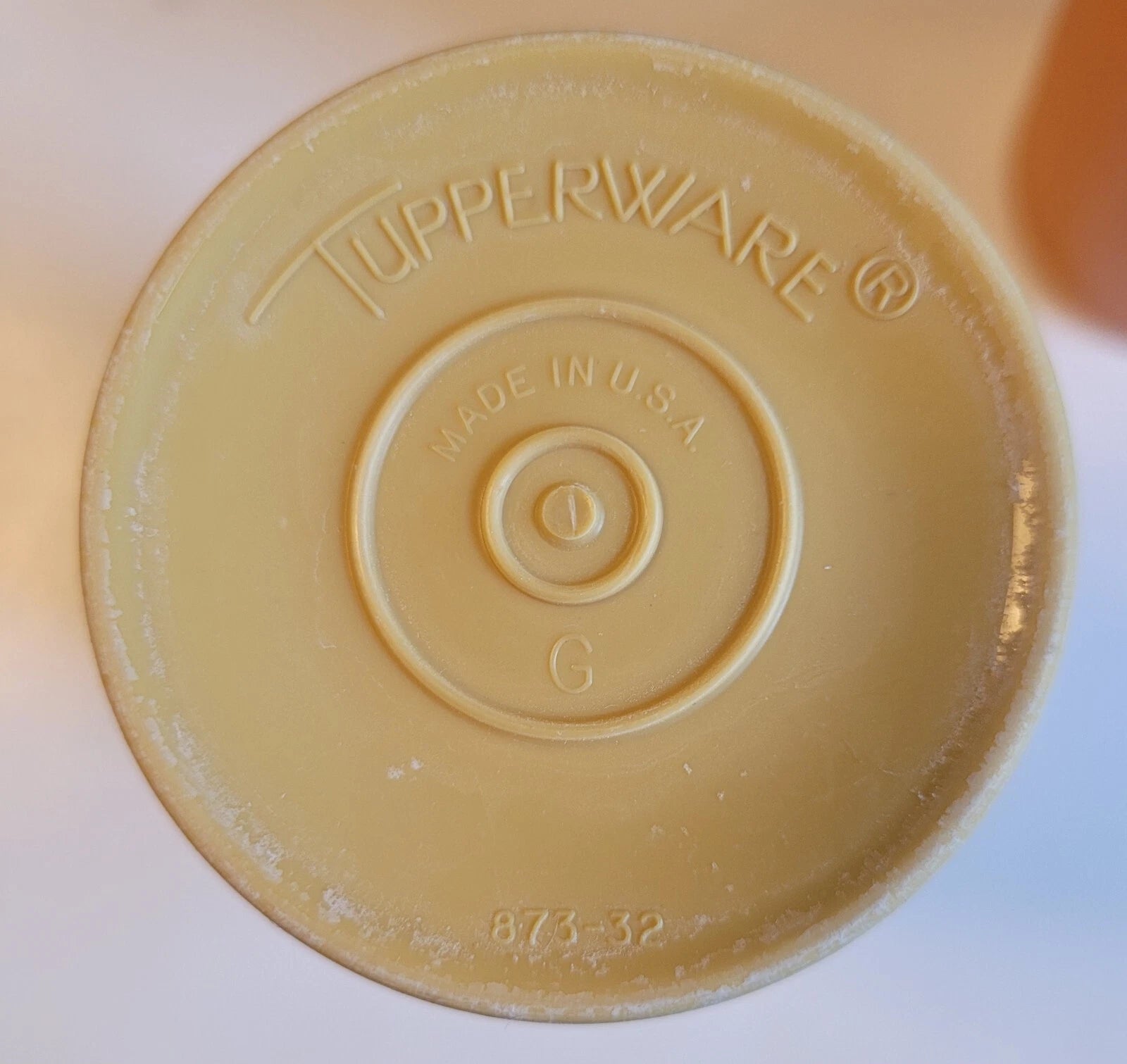 Tupperware Vintage Cups 873 "G" Series 7 Total = 6 Yellow 1 Orange 12 ounces | eBay