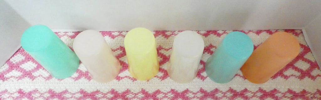 Vintage (6) Tupperware Pastel Tumblers 10 oz. #116 5" Tall | eBay