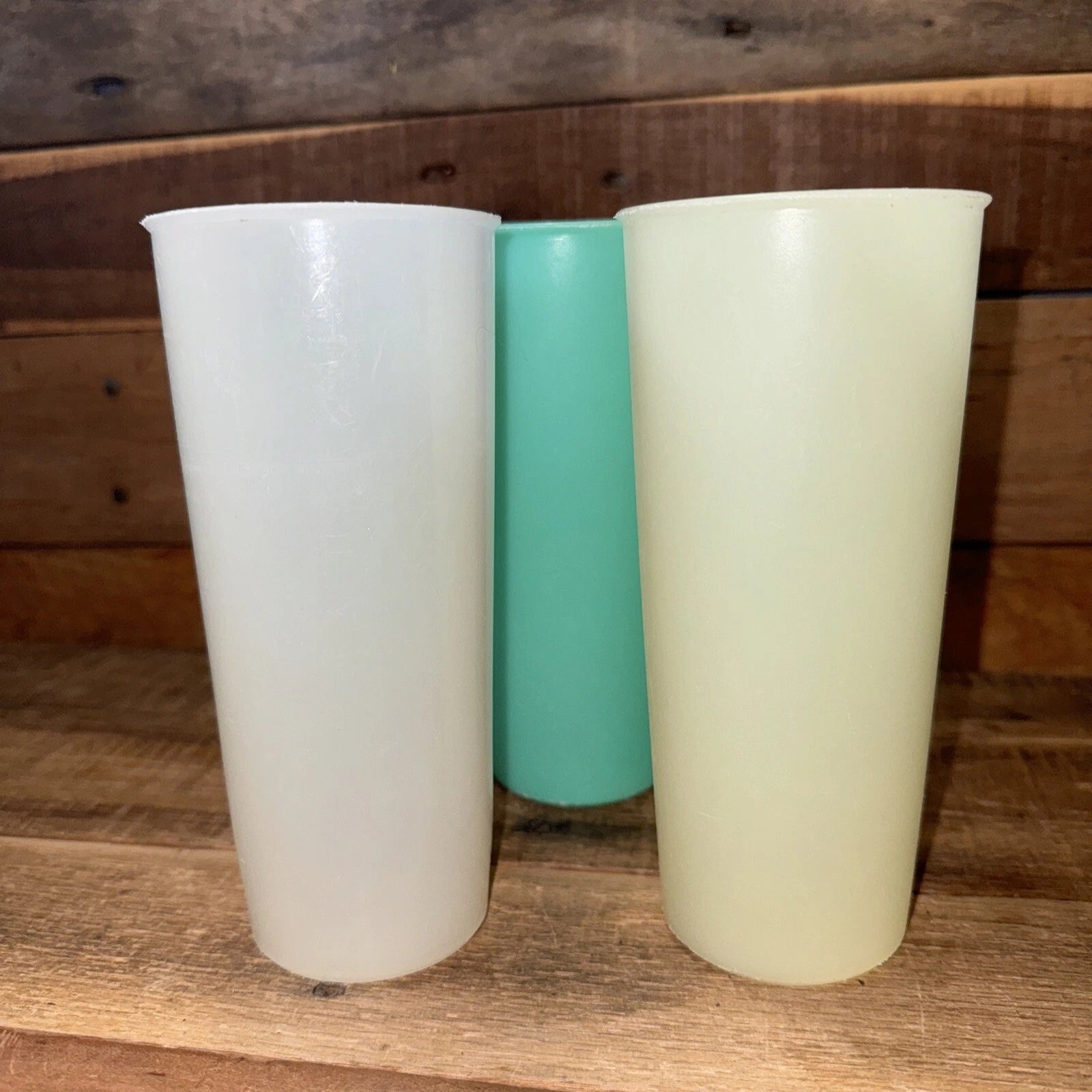 Lot of 5 Vintage TUPPERWARE #107 & #117 Pastel TUMBLERS (3) 16 Oz - (2) 6 Oz | eBay