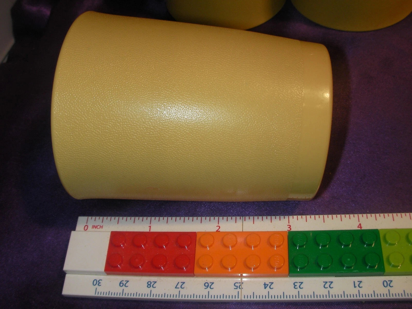 Vintage Tupperware Harvest Yellow Stackable Tumbler 6 oz Cups #1251-13 Set Of 6 | eBay