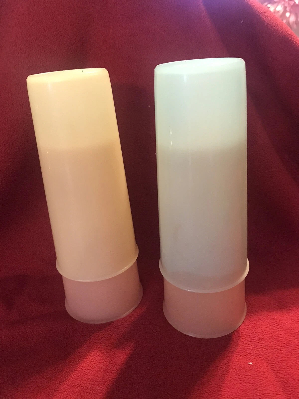 Set Of 4 Vintage Tupperware  Pastel Tumblers 12 oz 1 115-9, 2 115-5 and 1 115-6 | eBay
