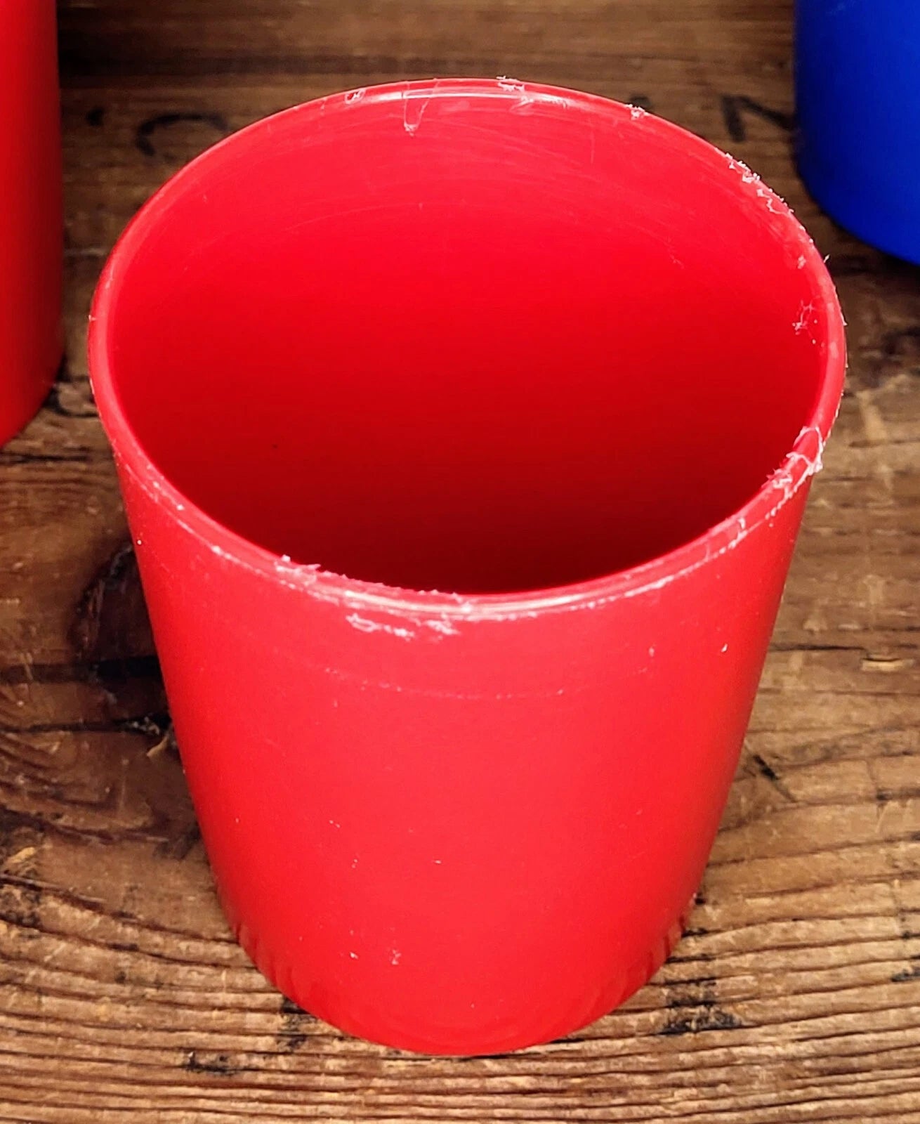 Vintage Set of 4 Tupperware #1251 Children's Tumblers 3 Primary Red 1 Bold Blue | eBay