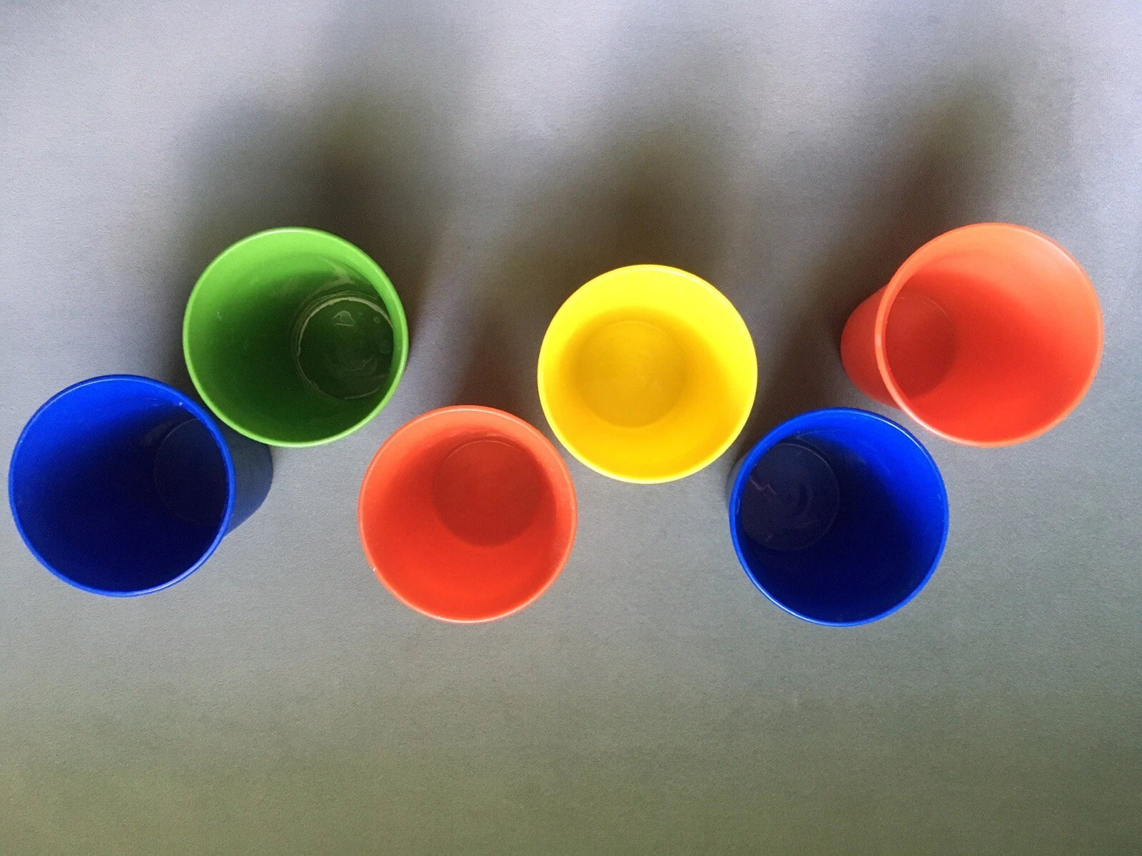 Vintage Tupperware Kids Bell Tumblers Nesting Juice Cups #109 Lot of 6 | eBay