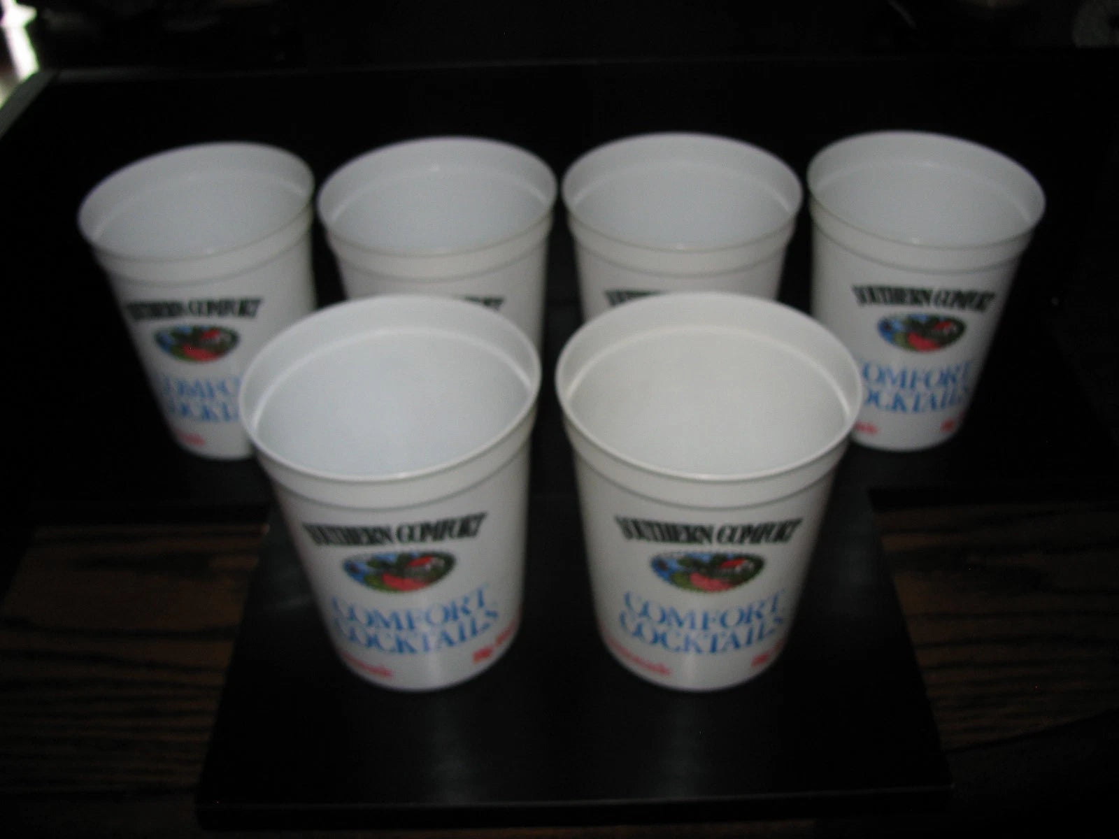 Vintage RARE - SOUTHERN COMFORT Set of (6) Plastic Cocktail Cups!! 1992 | eBay