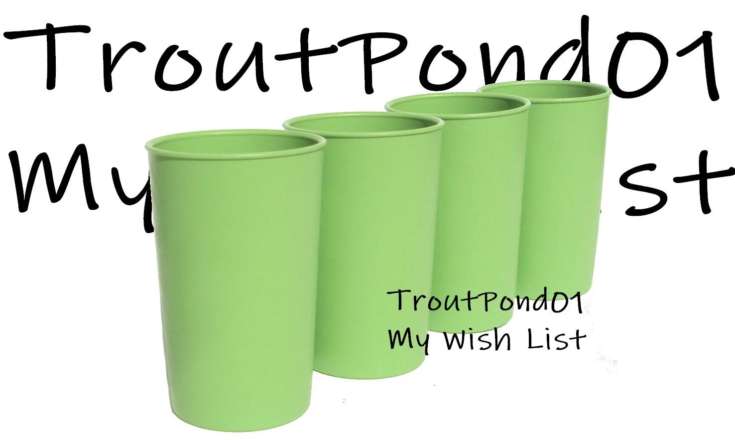 Tupperware Vintage 6 oz Small Stacking Tumblers Set 4 Candy Apple Green New NOS | eBay