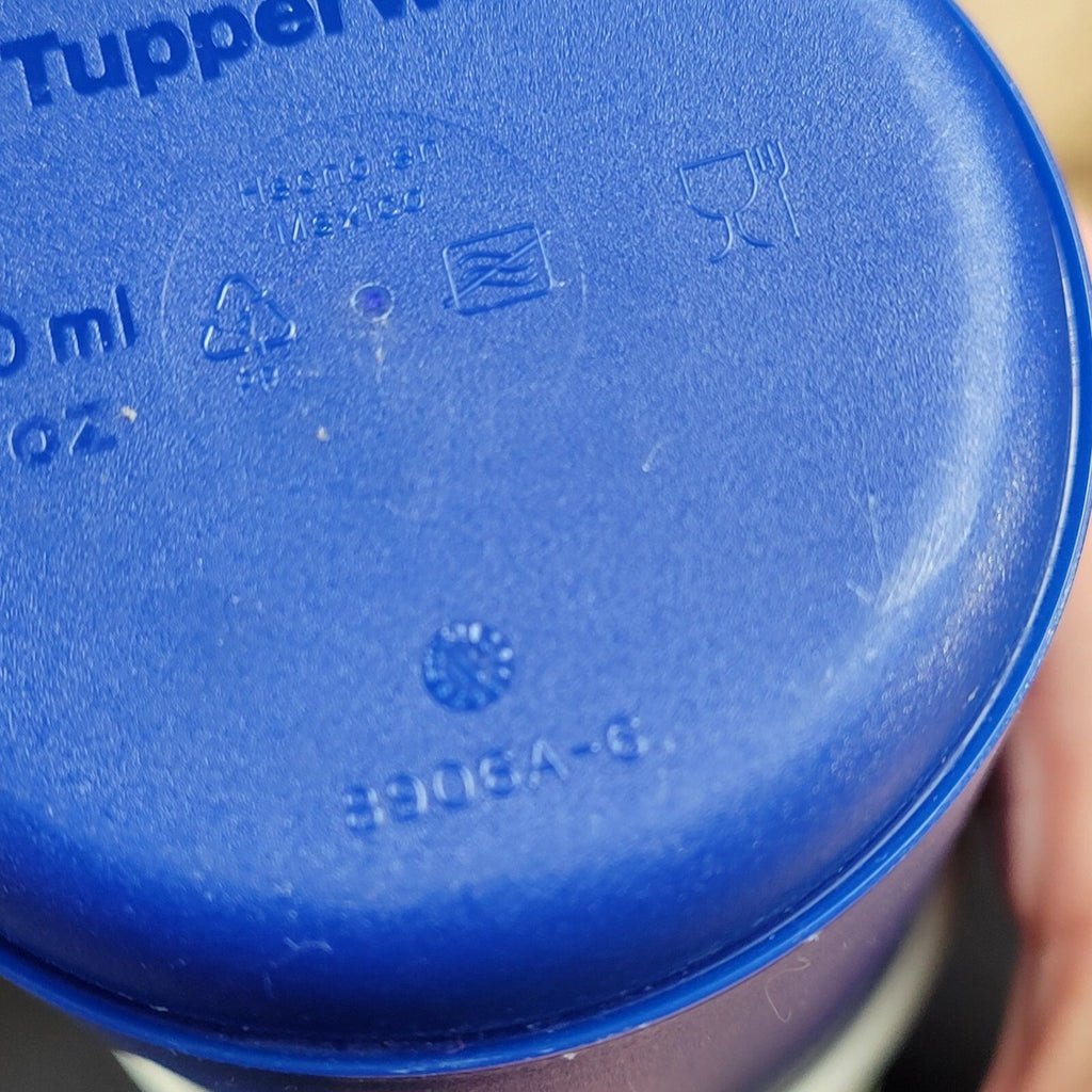 Tupperware National Park Series Woods Mountains Blue Travel Mug Cup Lid #8906A-6 | eBay
