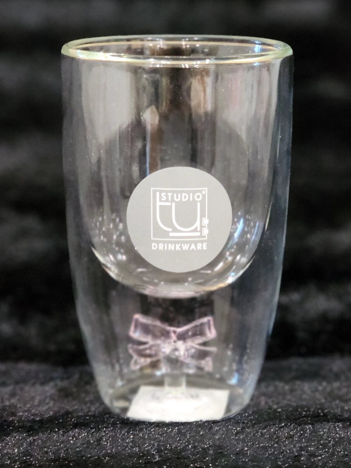 2 Studio Tu PINK BOW Icon Dbl Wall Acrylic Mug Cup 6" Coquette 12 oz Glass Bride | eBay