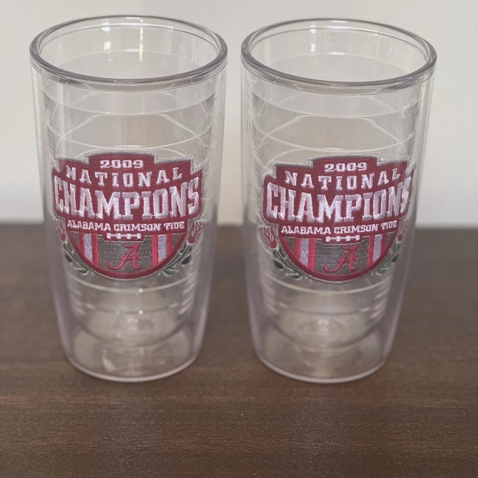 Tervis Tumblers Alabama 2009 National Champions 2 Insulated Cups 16 Oz Roll Tide | eBay