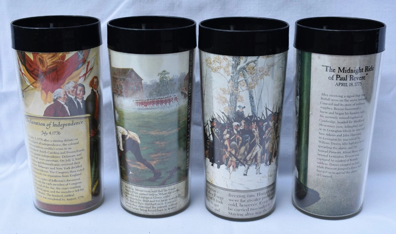 Thermo-Serv - BICENTENNIAL - Set of 4 - 6 1/4" MUGS | eBay