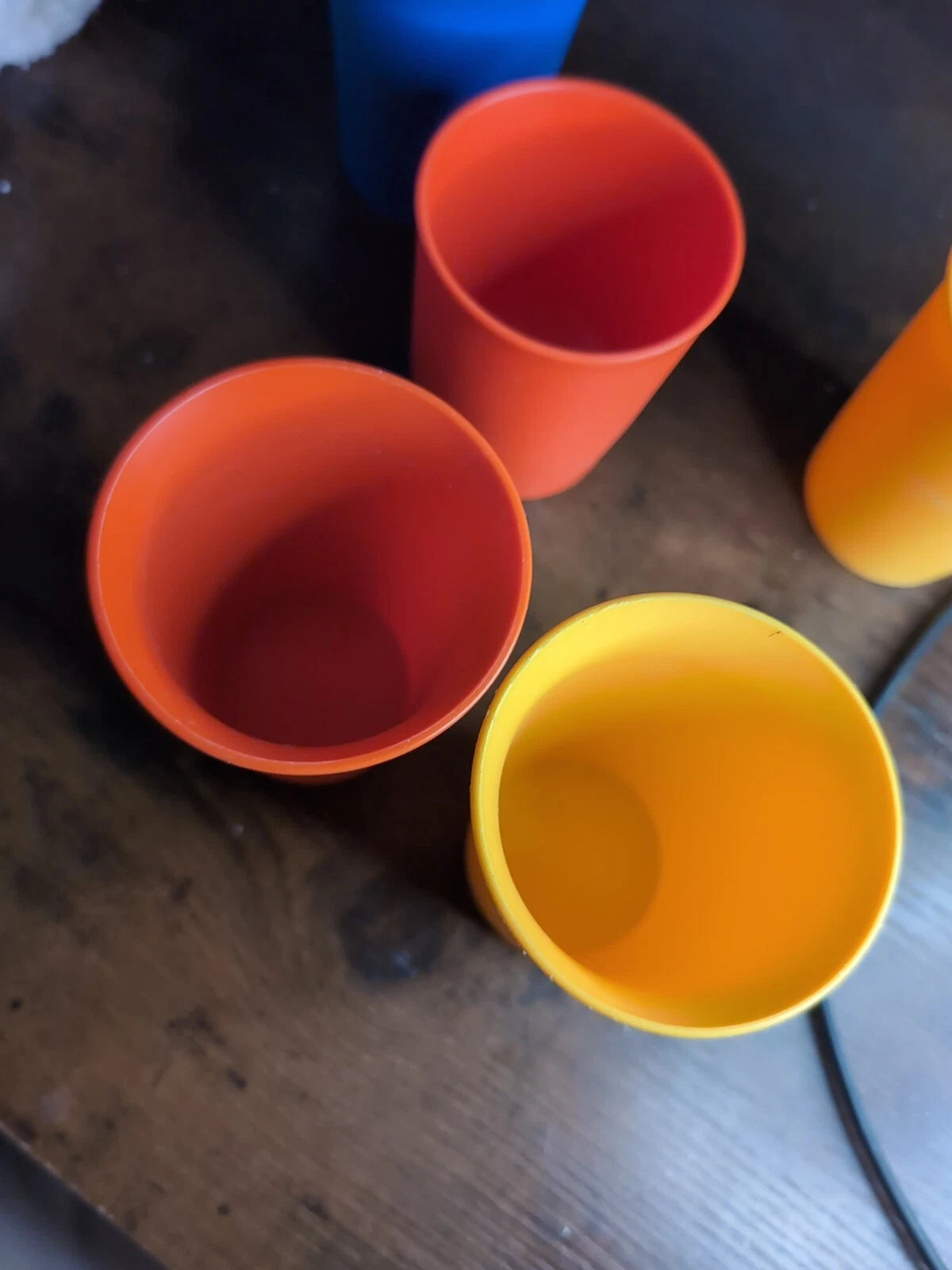 Vtg Tupperware 125 Kids Juice Cup 6oz Tumbler Harvest Autumn Color Set of 9 | eBay