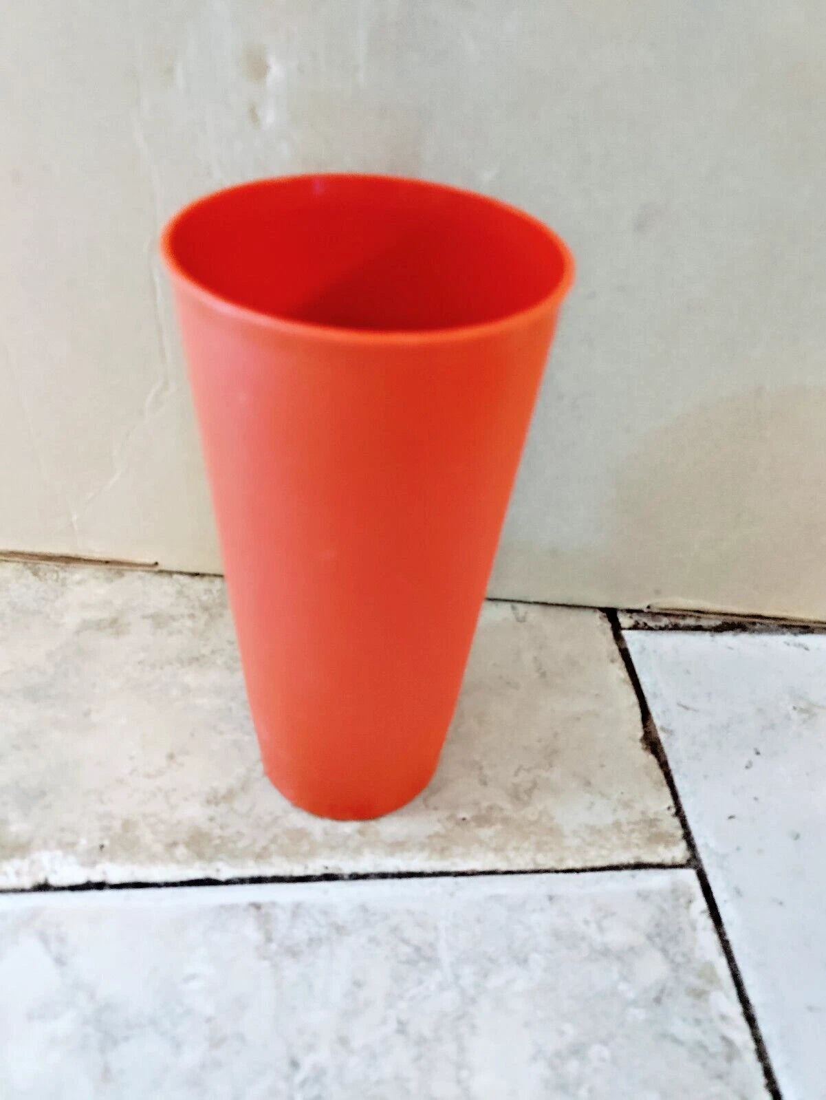 TUPPERWARE 6 1/2" RUST TUMBLER 1341 | eBay