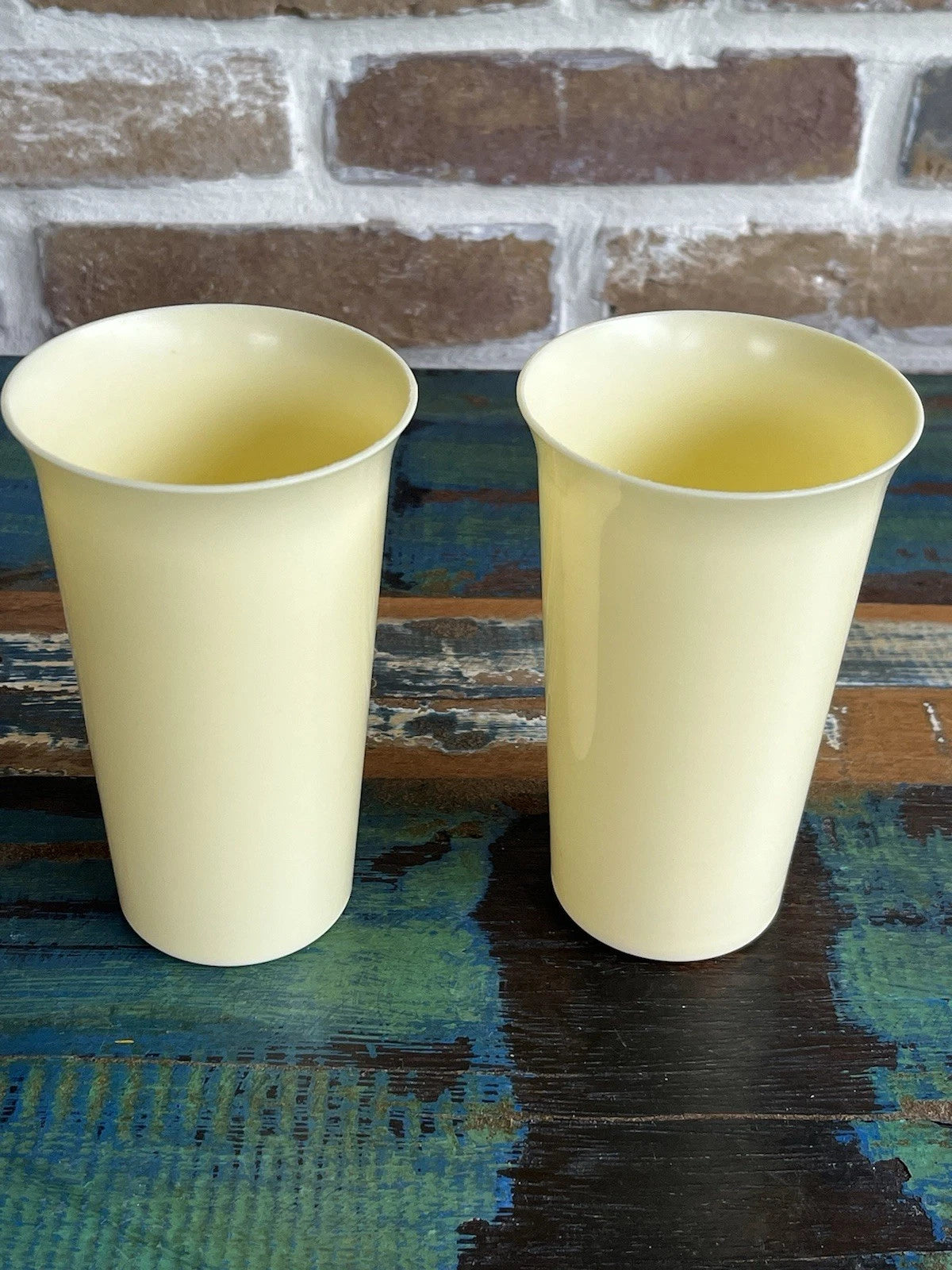 Vintage 1970s Tumbler Set 12 Ounce Harvest Gold Cup Lot of 2 | eBay