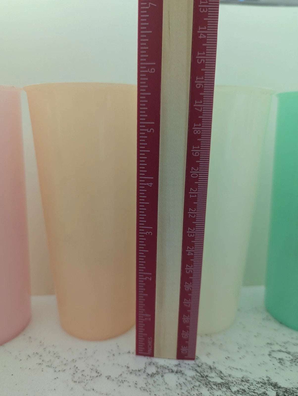5 Vintage Tupperware Cups 6” 8oz Pastel Colors | eBay
