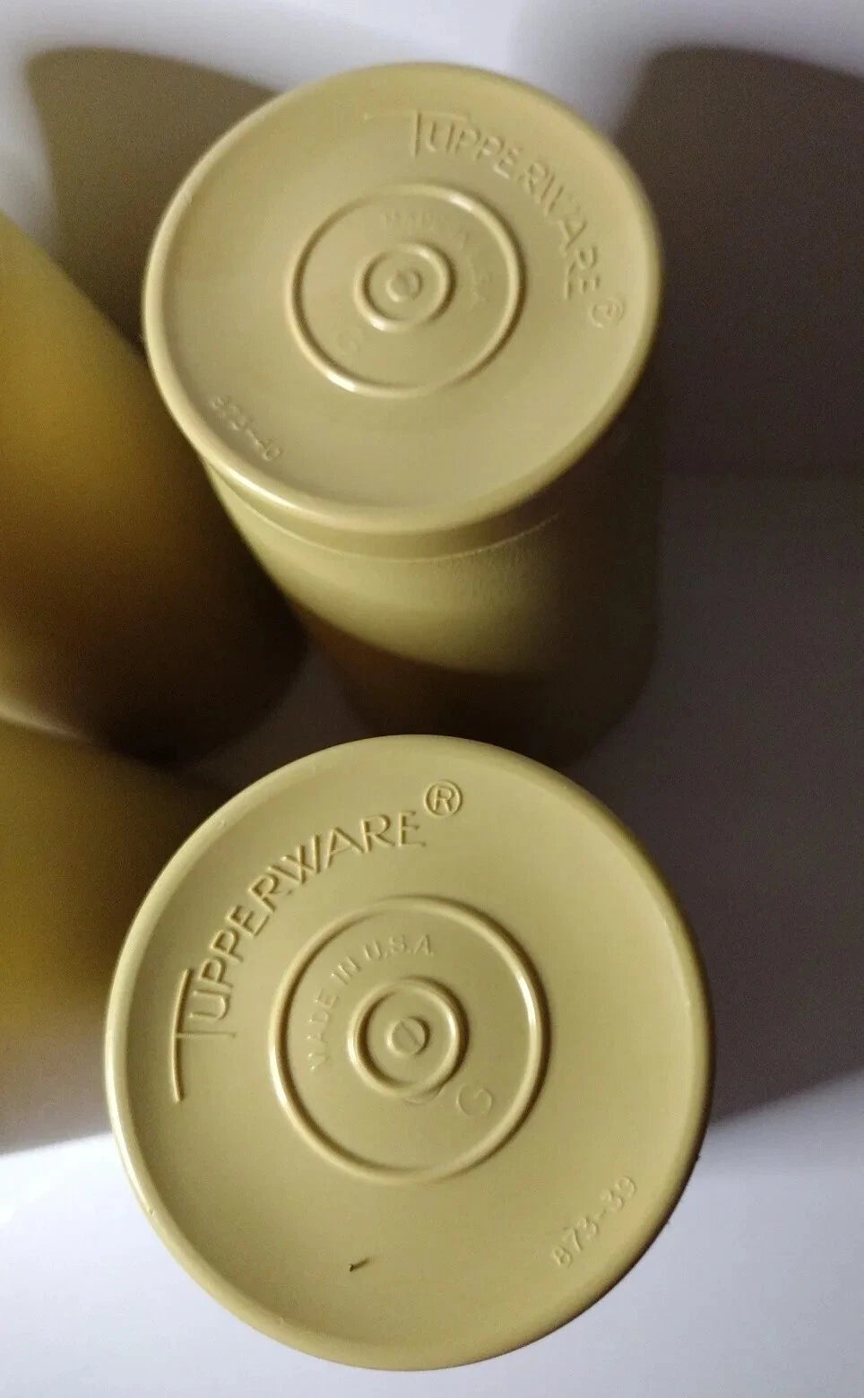 TUPPERWARE HARVEST GOLD TUMBLERS set of six (6) | eBay