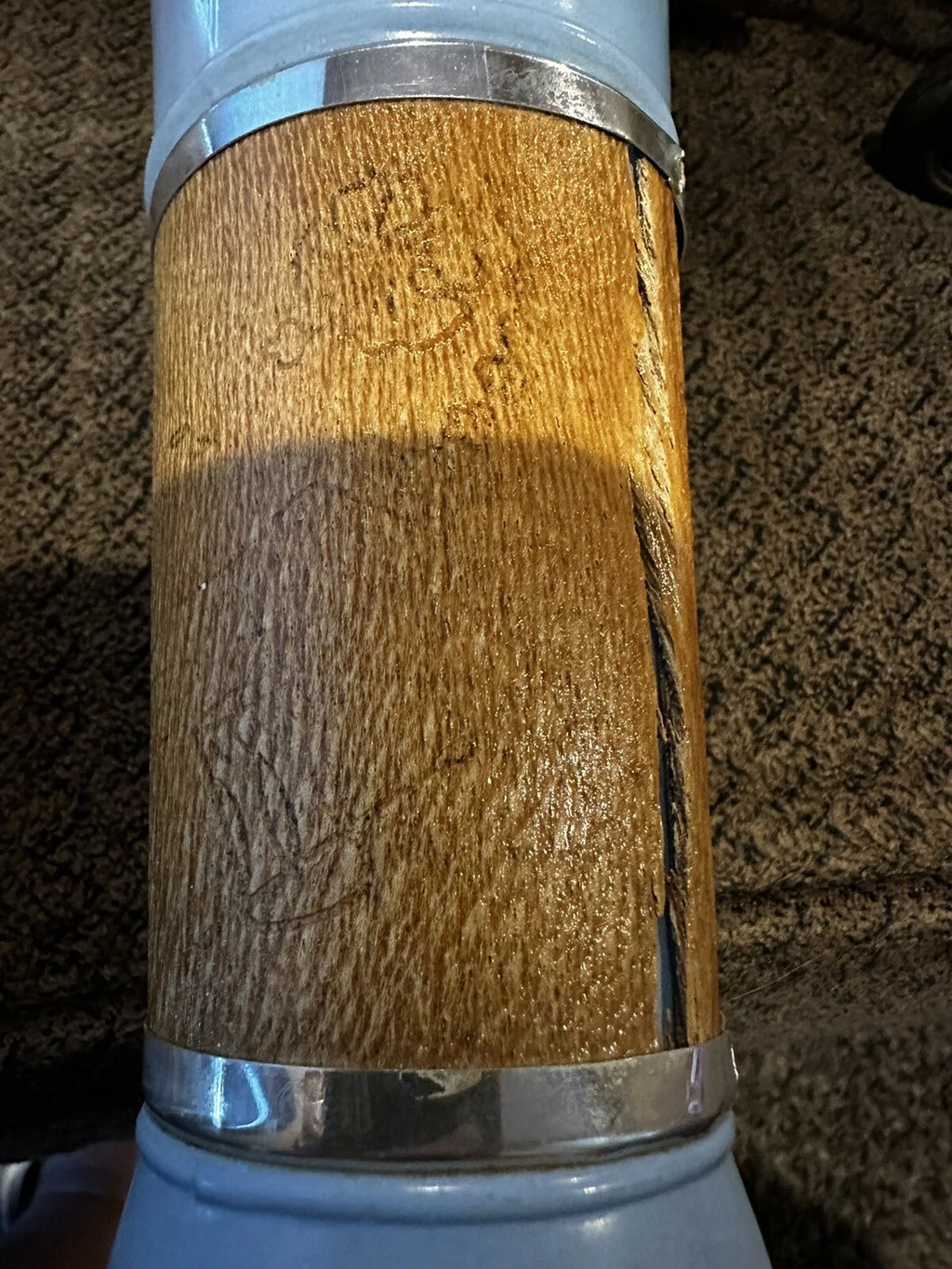 Vintage 1960s Siesta Ware Frosted Tiki Glasses Mahogany Wooden Jacket Set of 6 | eBay
