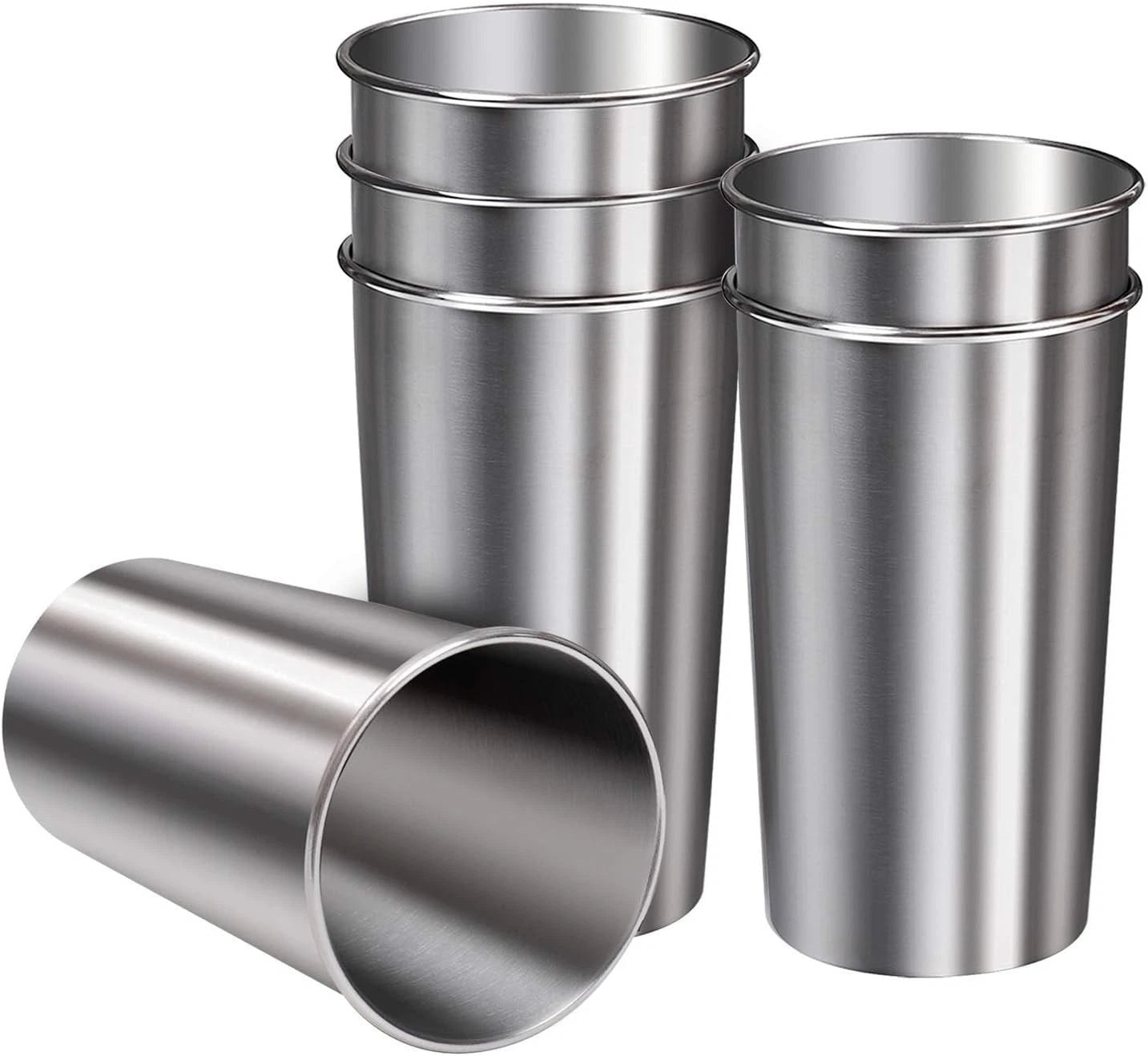 Shatterproof 20 oz Stainless Steel Drinking Cups - Eco-Friendly & Reusable | eBay